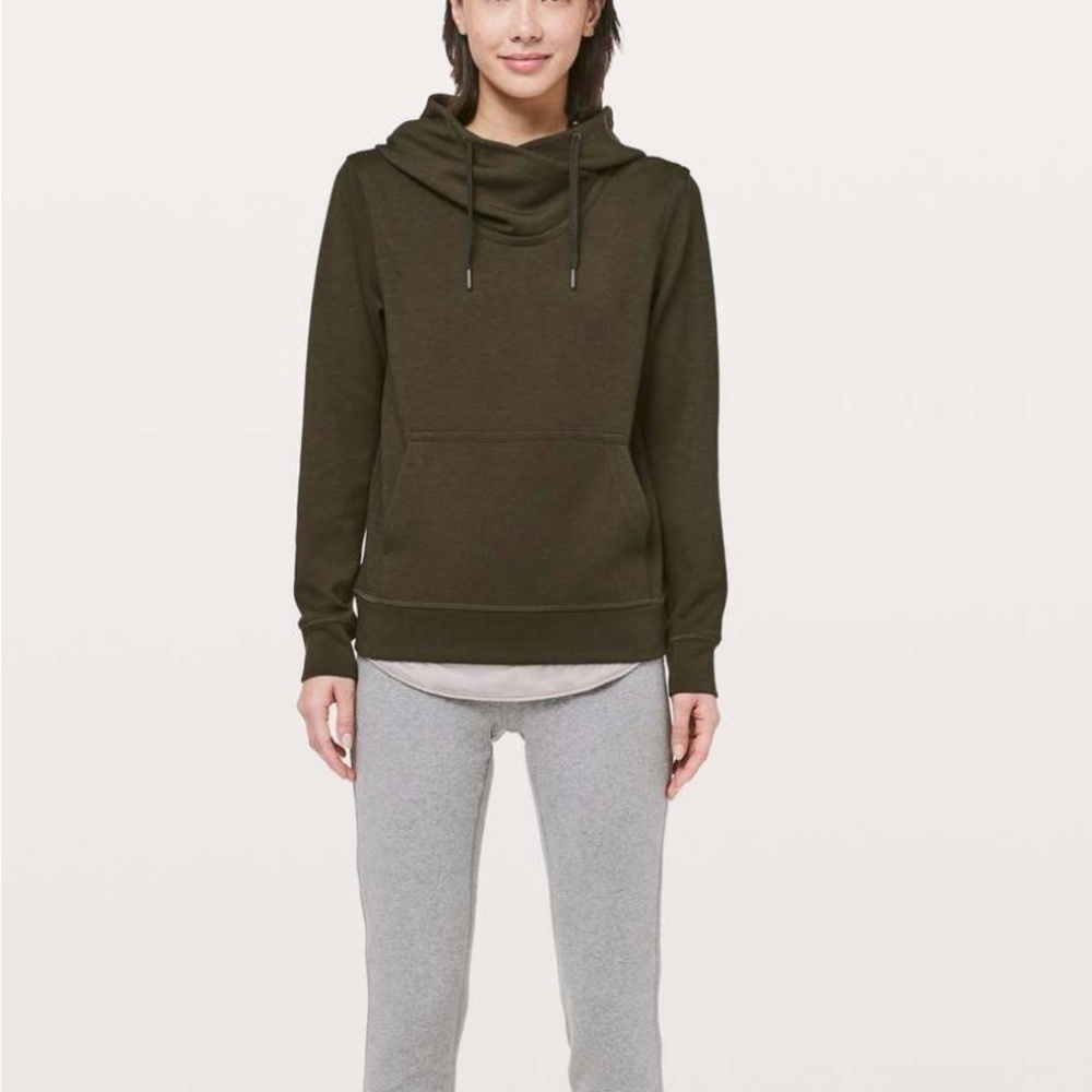Lululemon Athletica Dark Green Hoodie